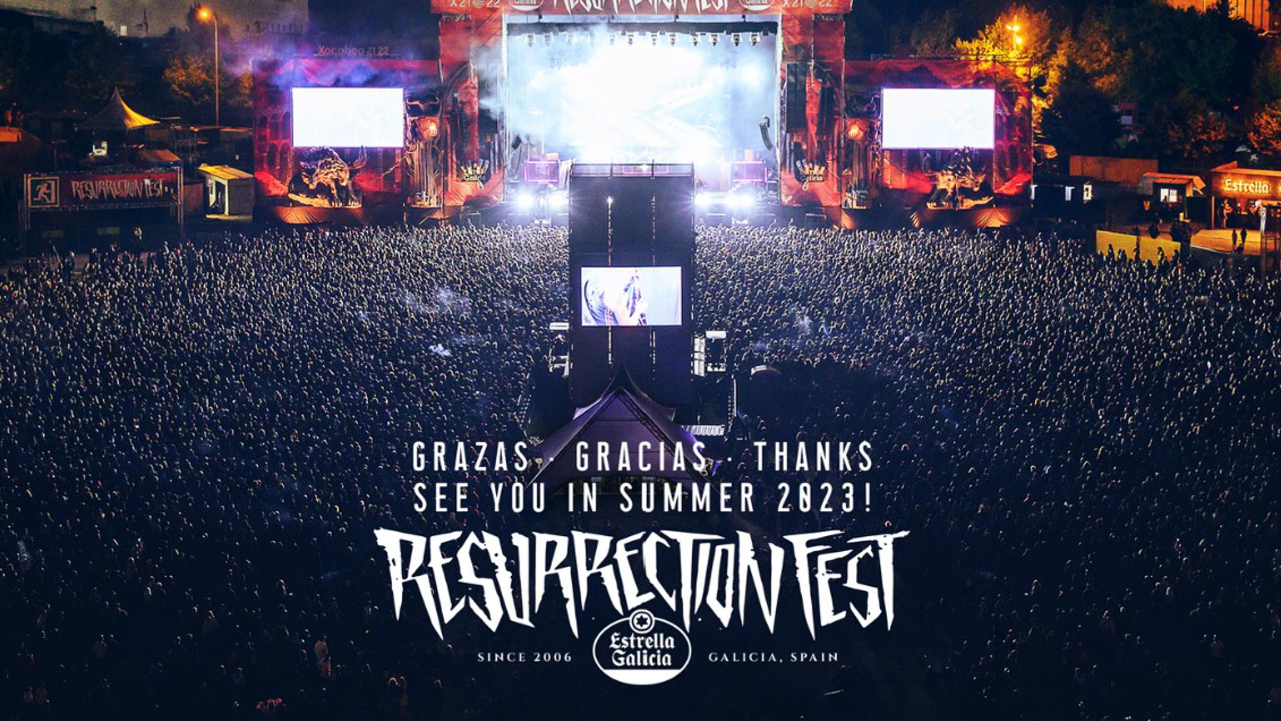 Resurrection Fest 2023. Entradas, cartel, grupos de Resurrection Fest