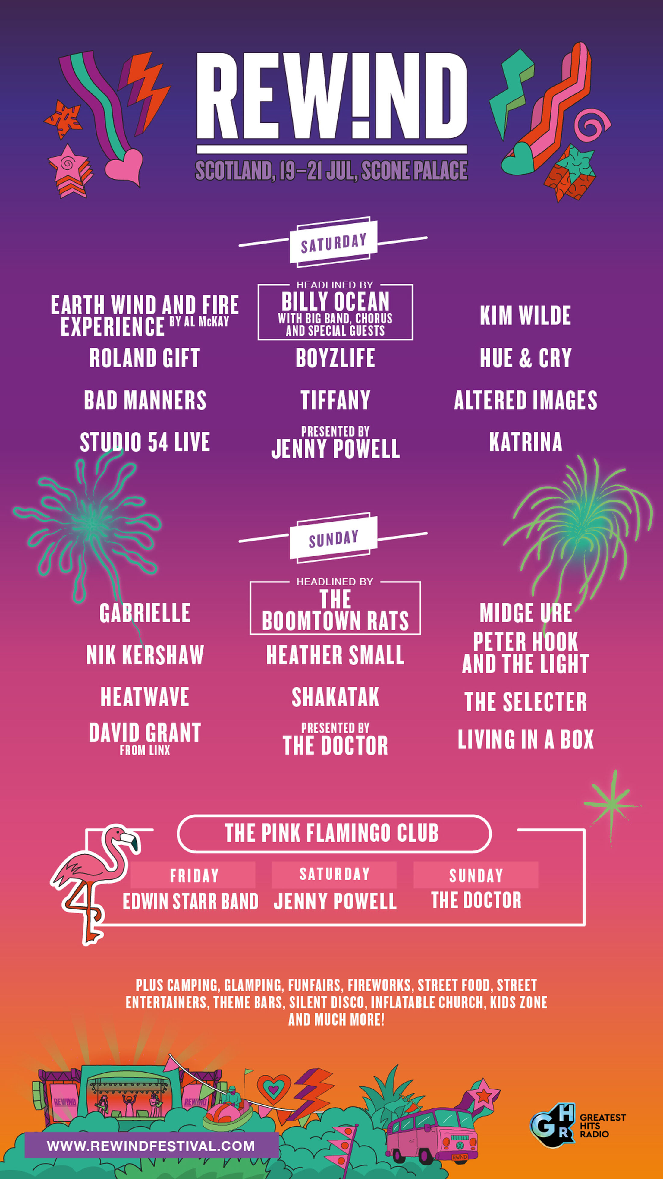 Fotografía promocional de Rewind Fest Scotland 2024