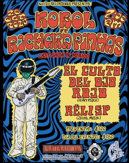 Fotografía promocional de Richard Pinhas en Sangriento!