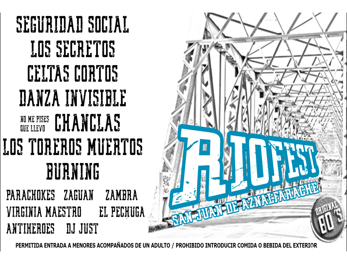 Fotografía promocional de Riofest 2018