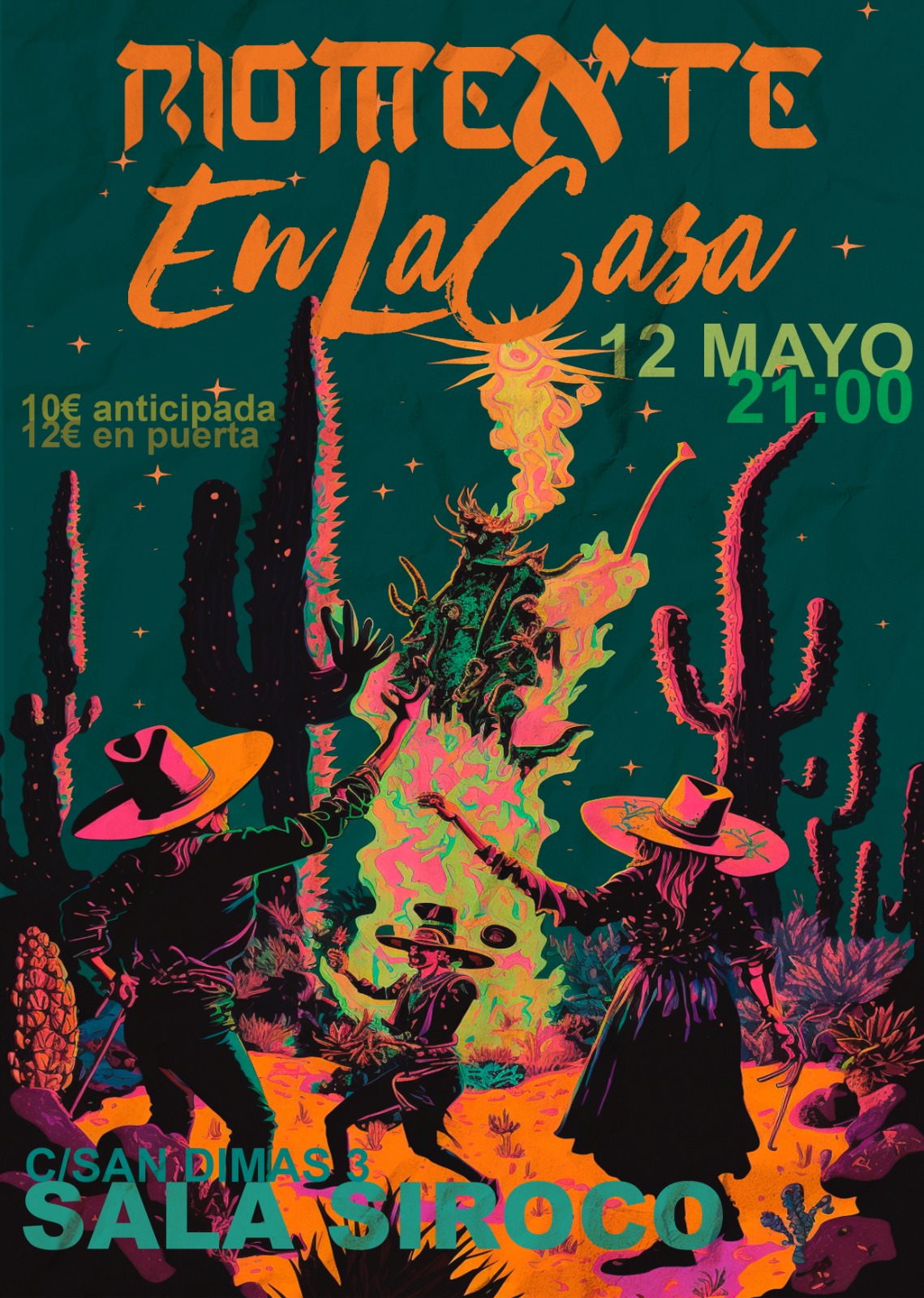 Fotografía promocional de RIOMENTE & ENLACASA EN SALA SIROCO