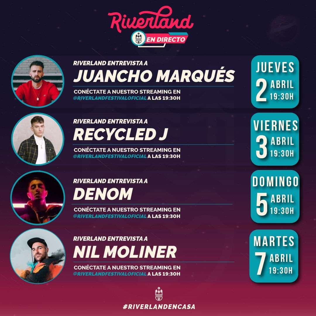 Fotografía promocional de Riverland en directo