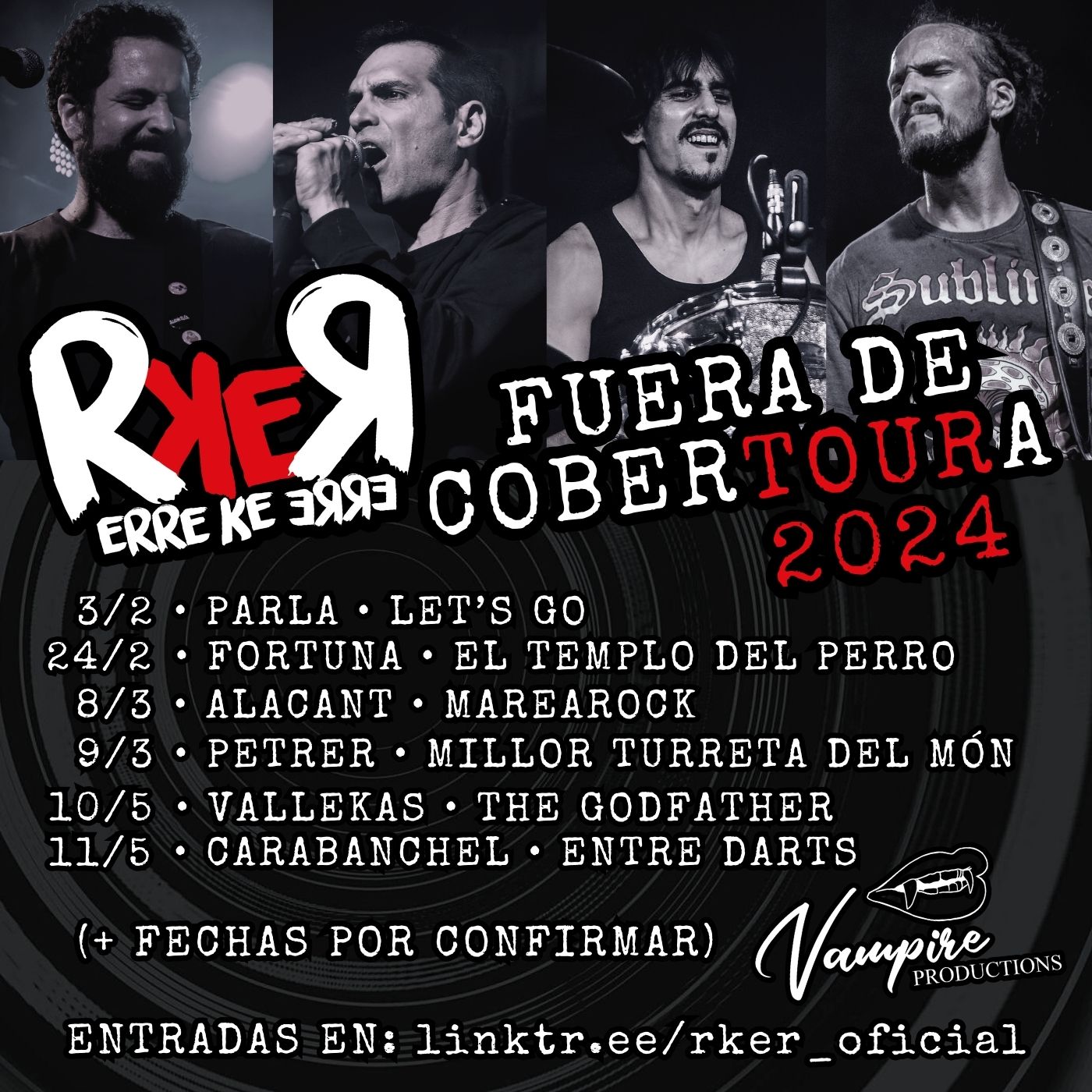 Fotografía promocional de RKeR en Parla, Madrid