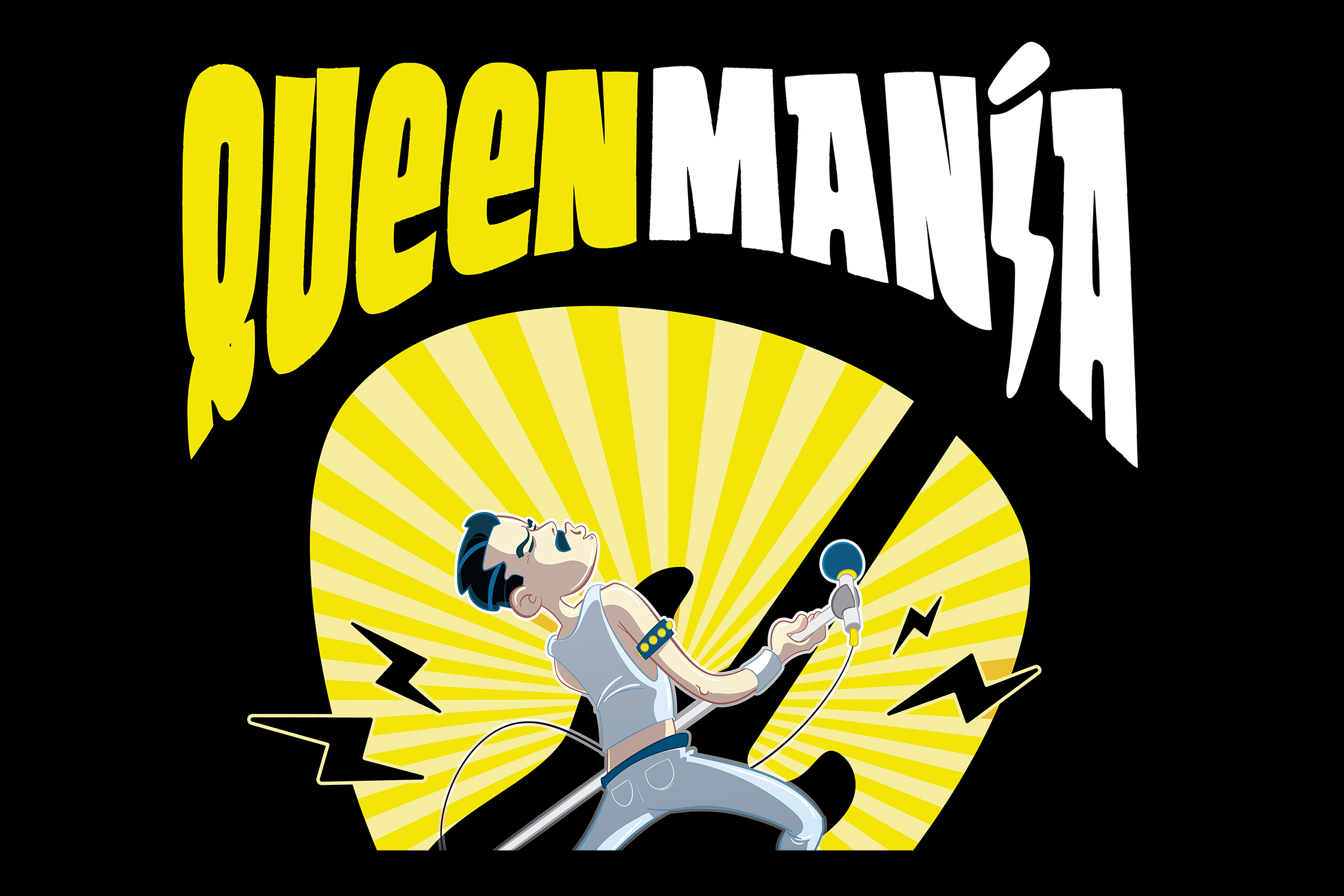 Fotografía promocional de Rock en Familia - Queenmanía en Burgos