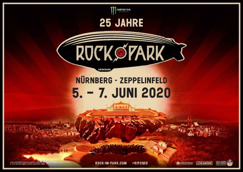 Promotional photograph of Rock im Park 2020.