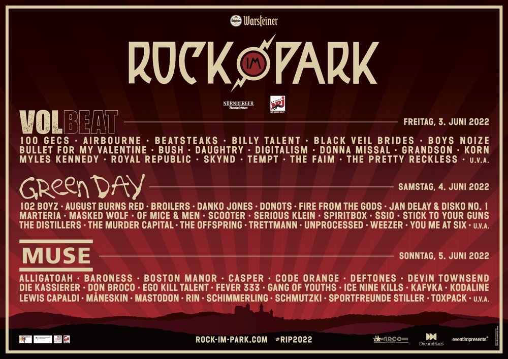 Fotografía promocional de Rock Im Park 2022