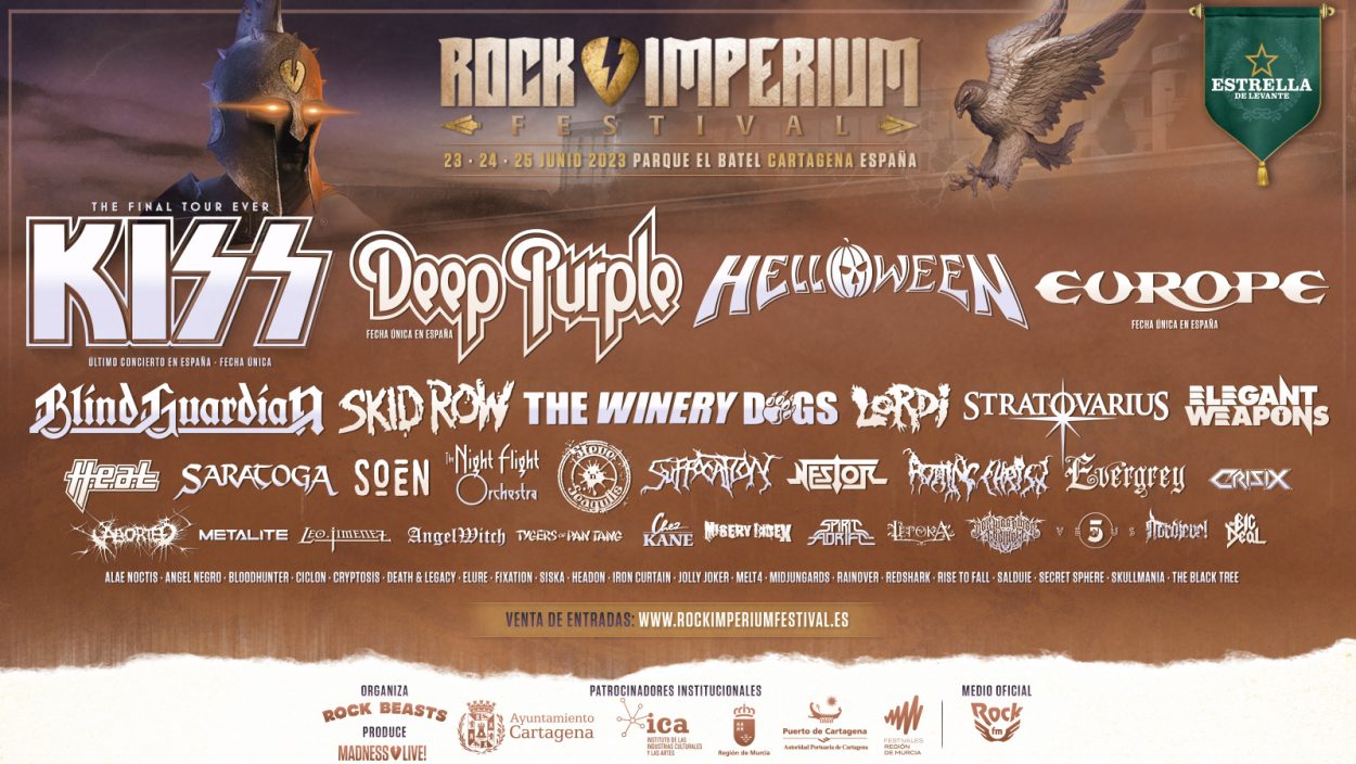 Fotografía promocional de Rock Imperium Festival 2023