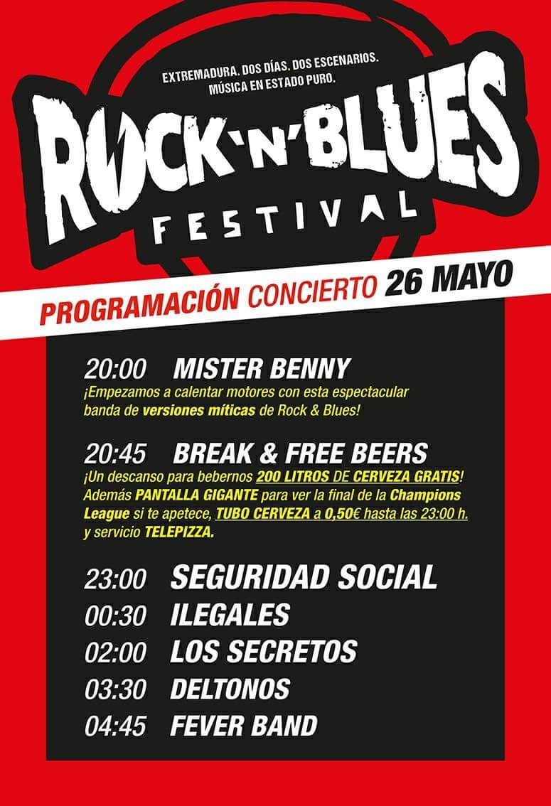 Fotografía promocional de Rock N Blues Festival 2018