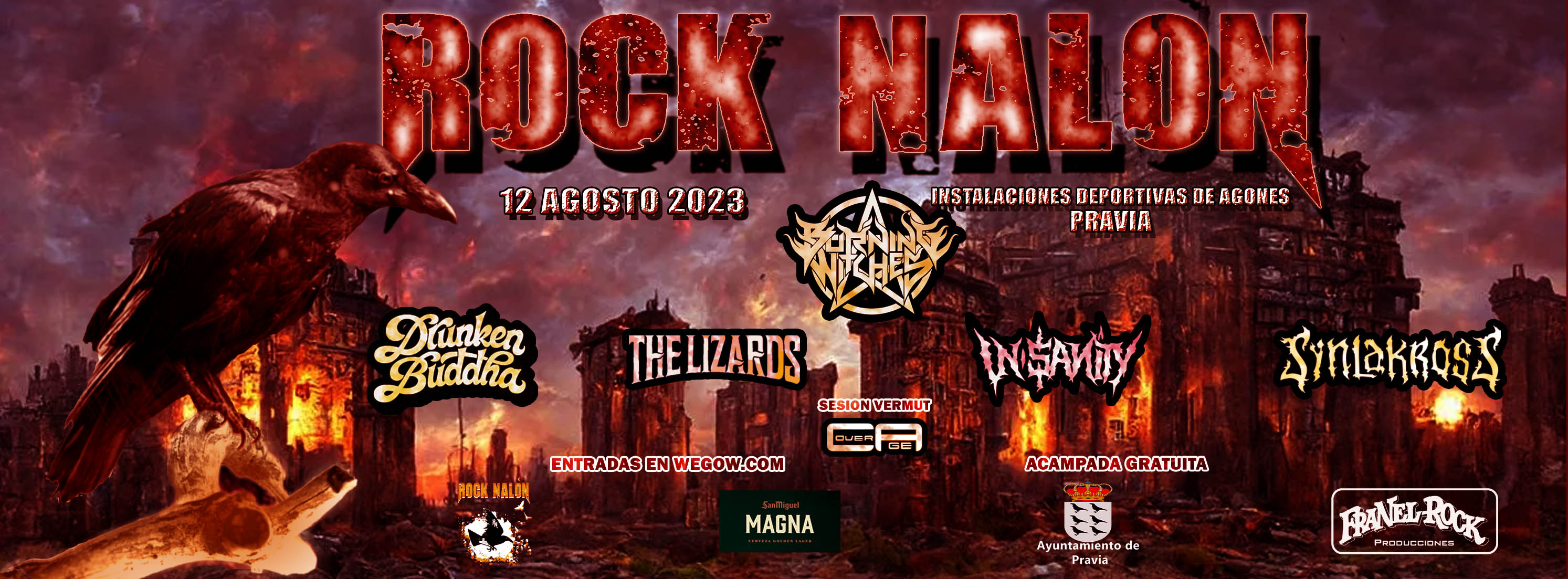 Fotografía promocional de Rock Nalón 2023