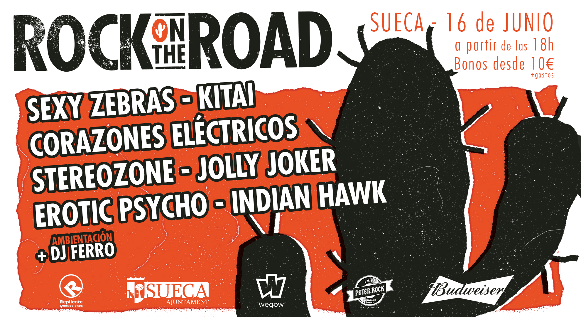 Fotografía promocional de Rock On The Road 2018