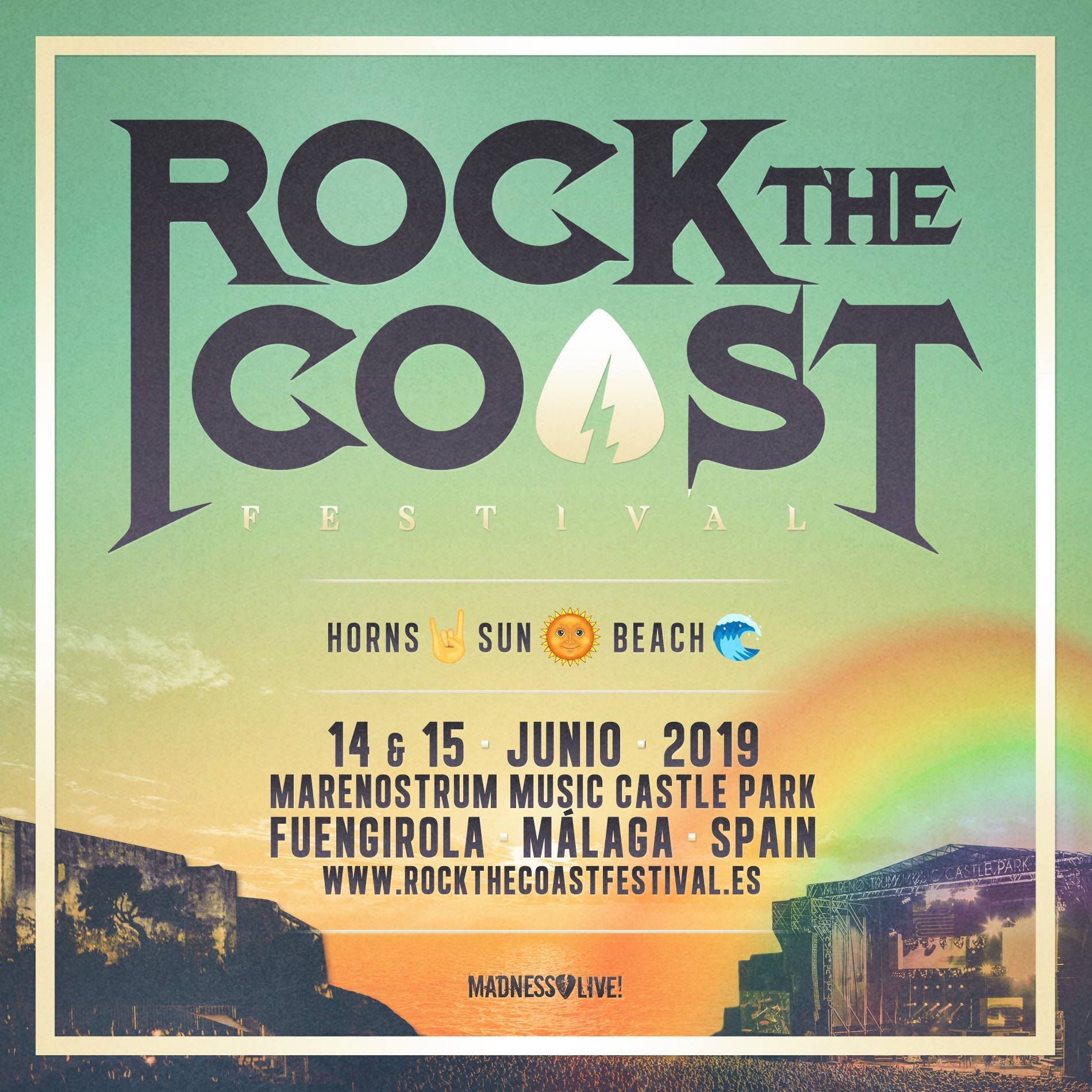 Fotografía promocional de Rock The Coast Festival 2019