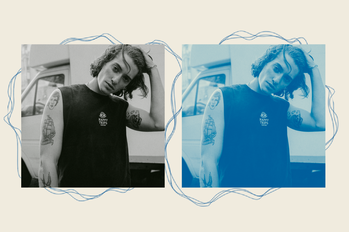 Fotografía promocional de Rodricc en #LaRe-Movida