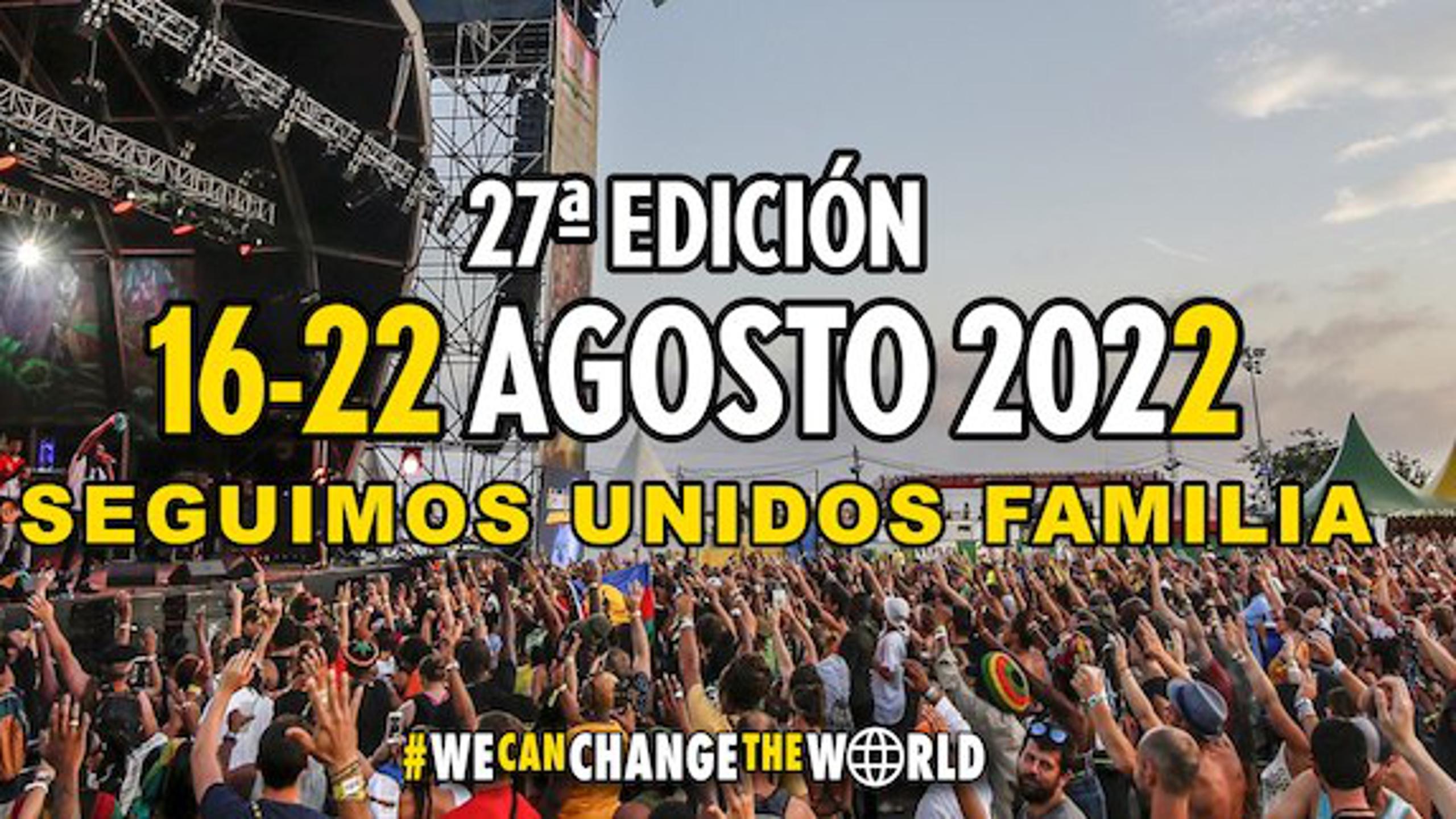 Rototom Sunsplash 2022. Entradas, cartel, grupos de Rototom Sunsplash