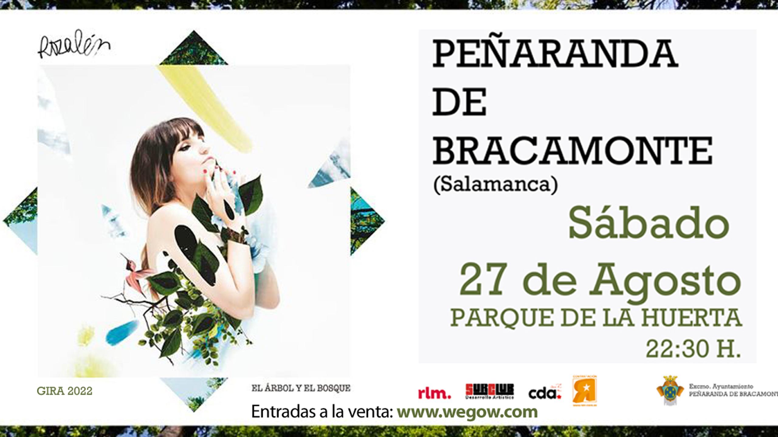 Fotografía promocional de ROZALEN en Peñaranda de Bracamonte