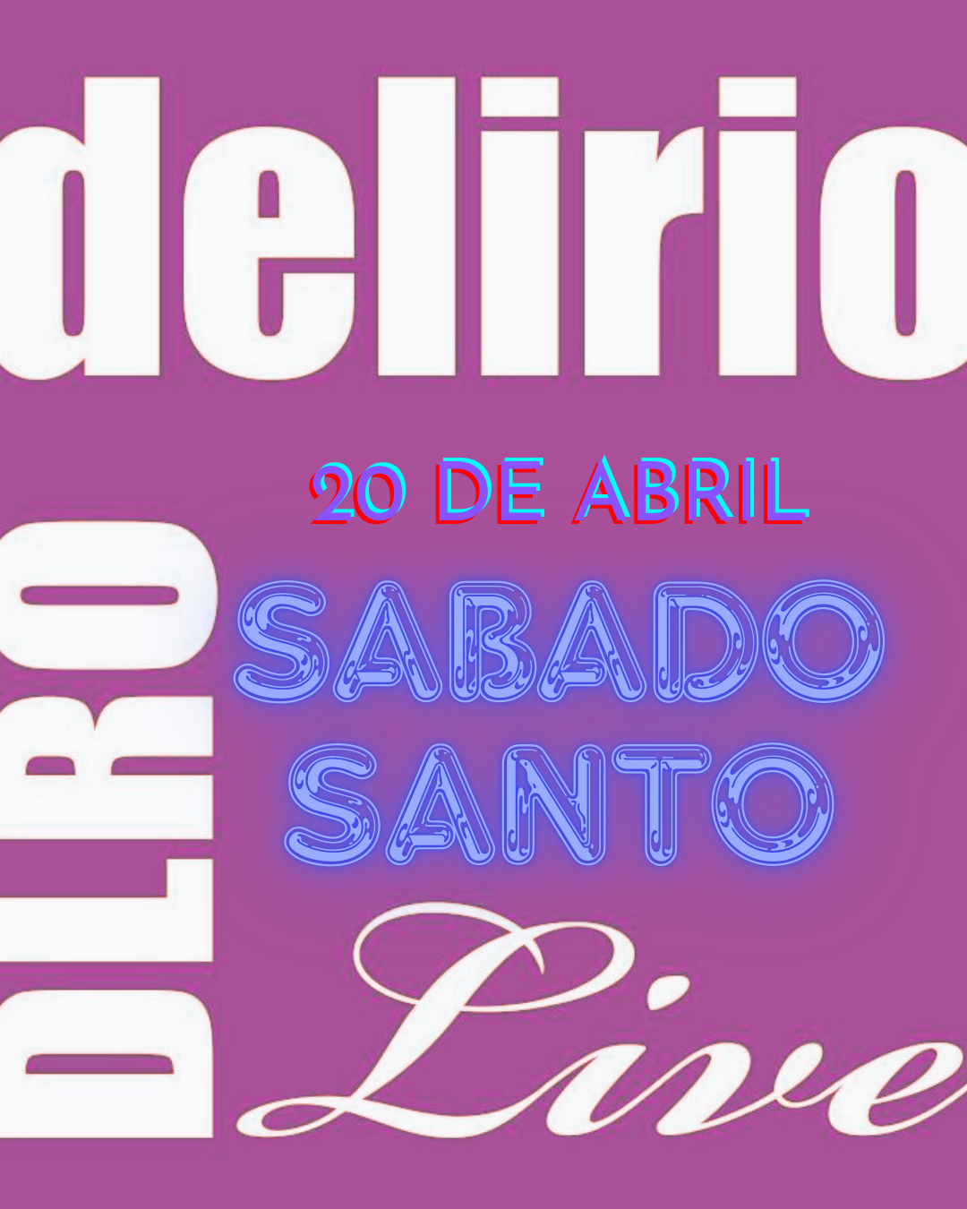 Fotografía promocional de SABADO SANTO