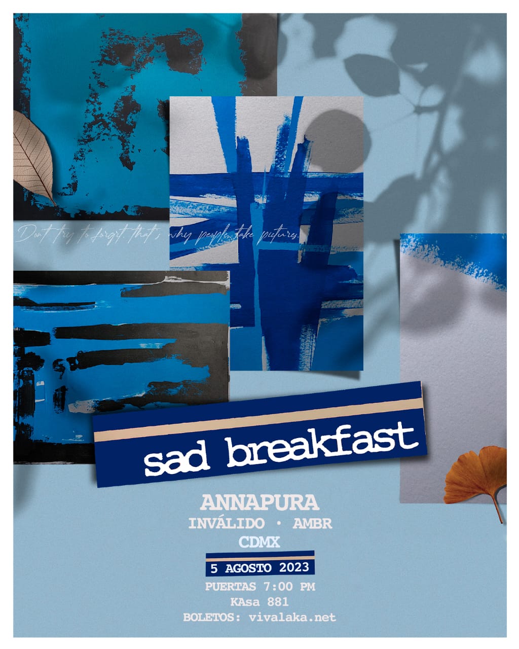 Fotografía promocional de Sad Breakfast en Ciudad de México