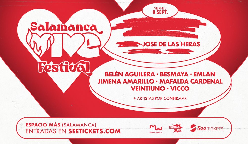 Promotional photograph of Salamanca Vive Festival 2023.