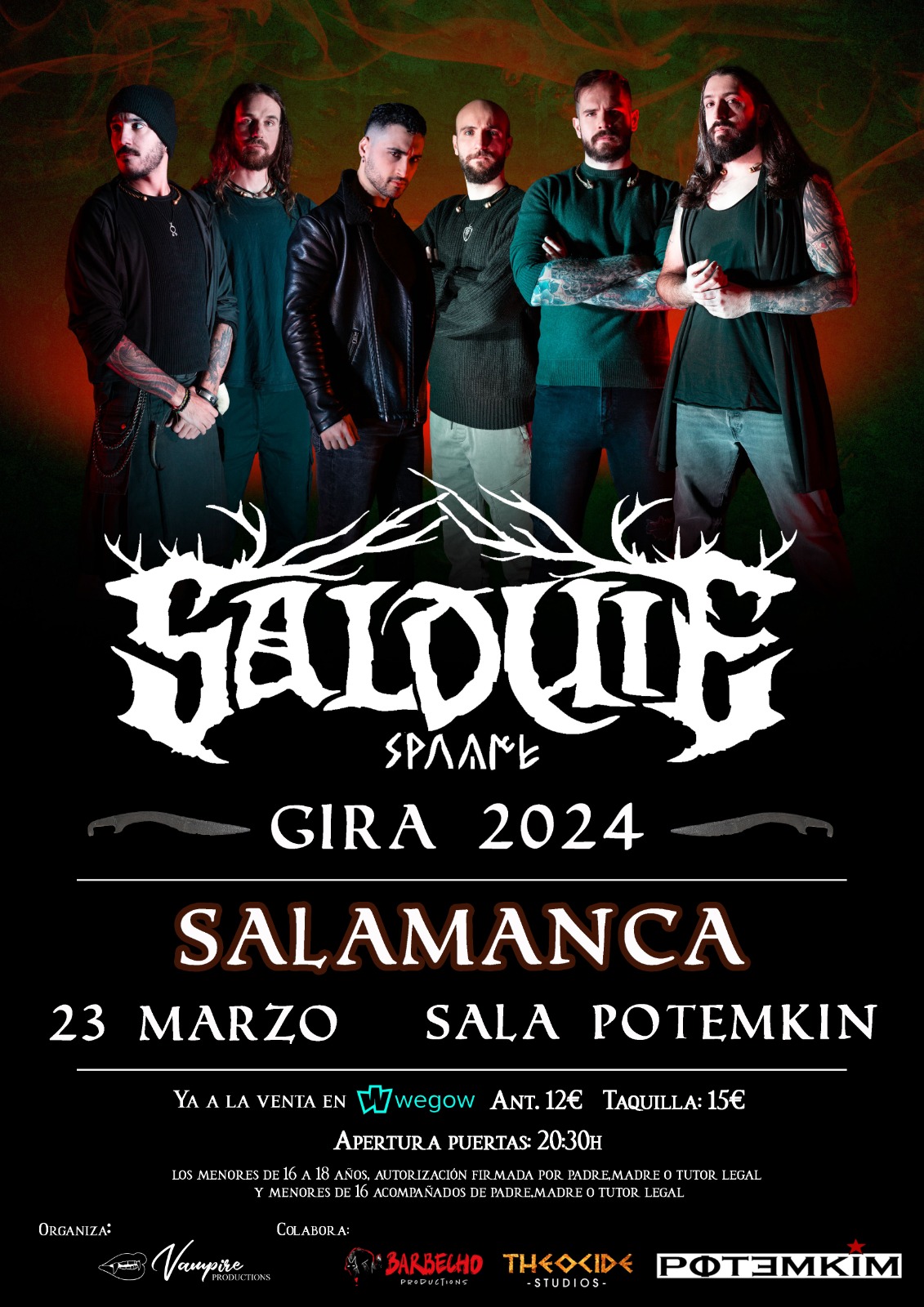 Promotional photograph of Salduie en Salamanca.