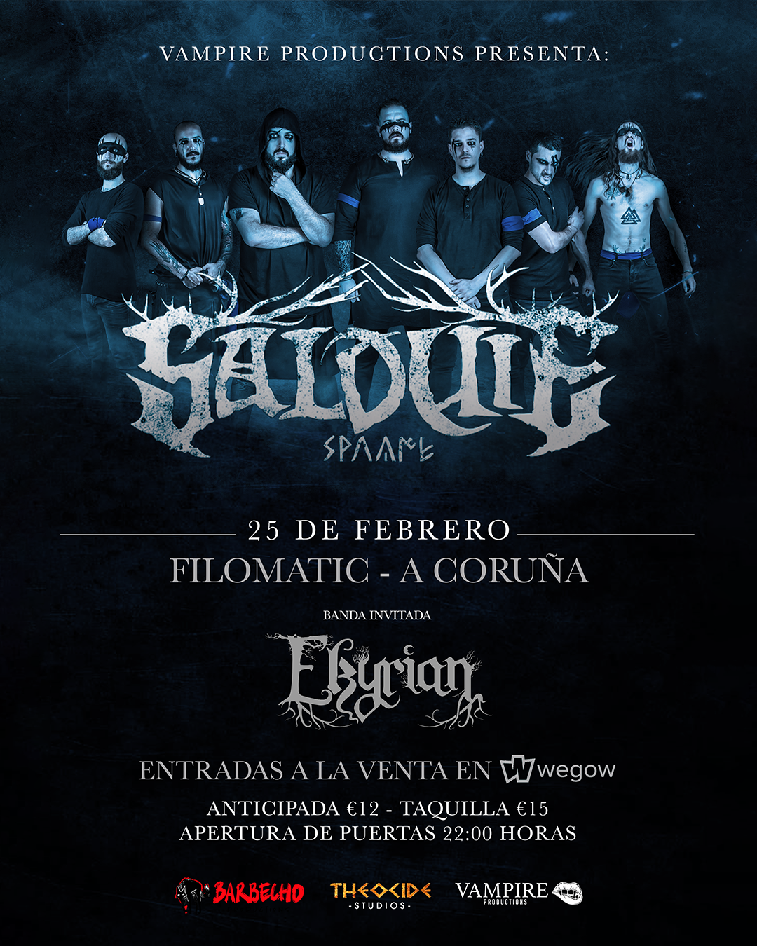 Fotografía promocional de Salduie en A Coruña