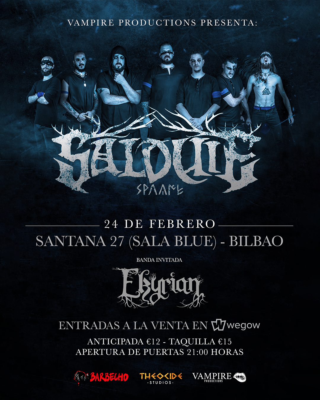 Fotografía promocional de Salduie en Bilbao