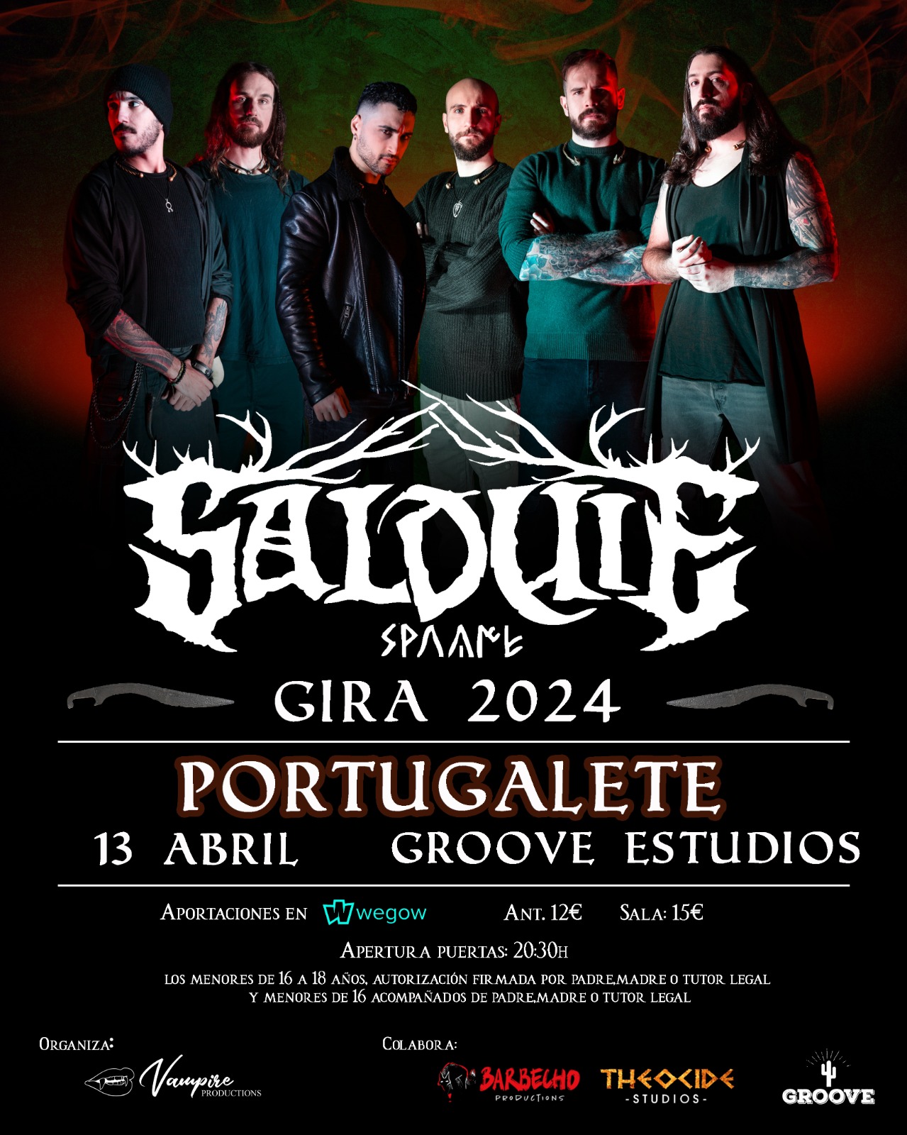 Fotografía promocional de Salduie en Portugalete