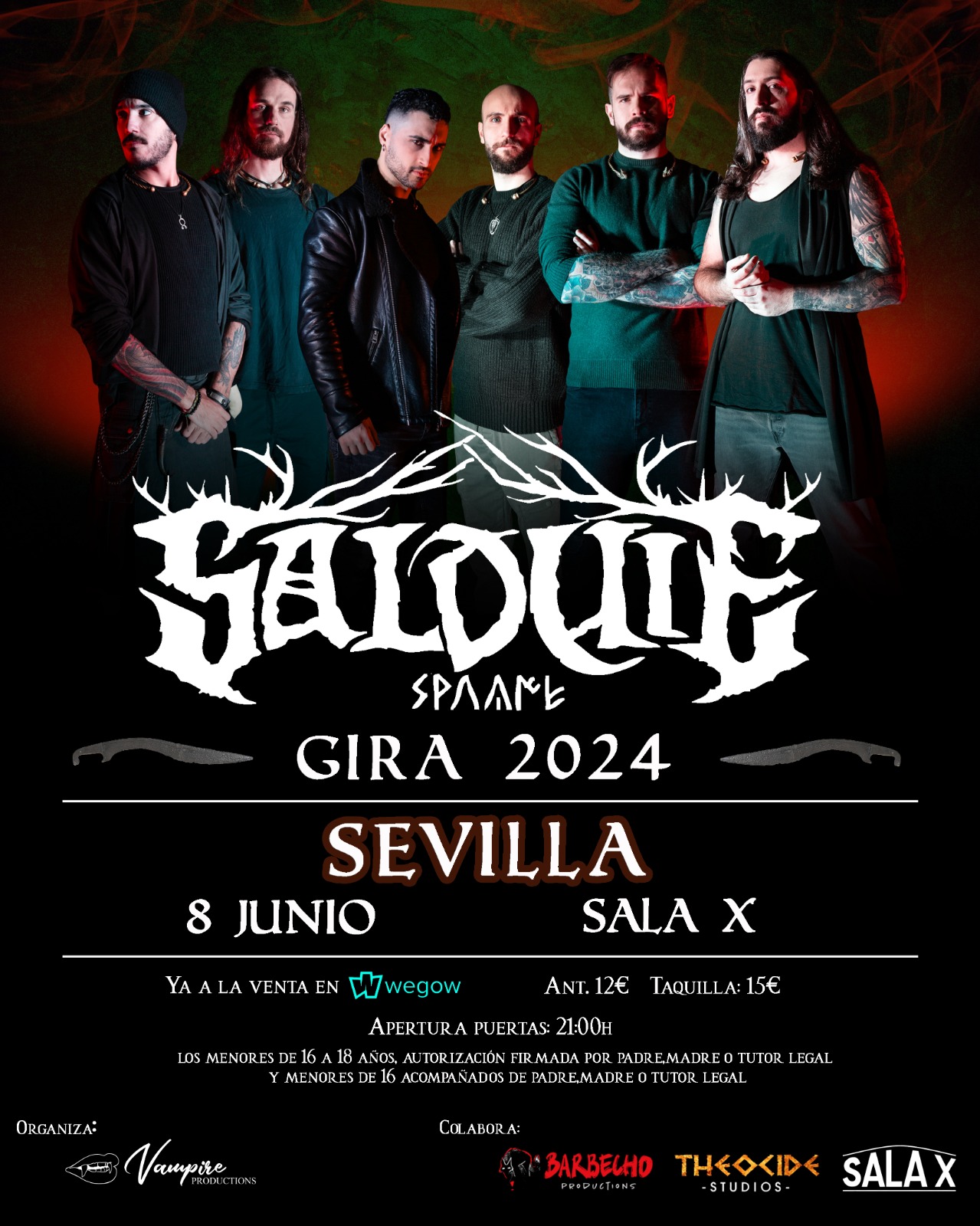 Fotografía promocional de Salduie en Sevilla