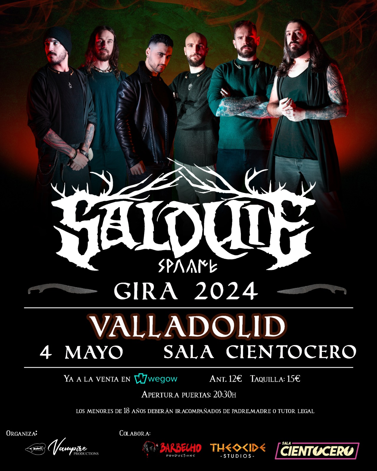 Fotografía promocional de CANCELADO- Salduie en Valladolid