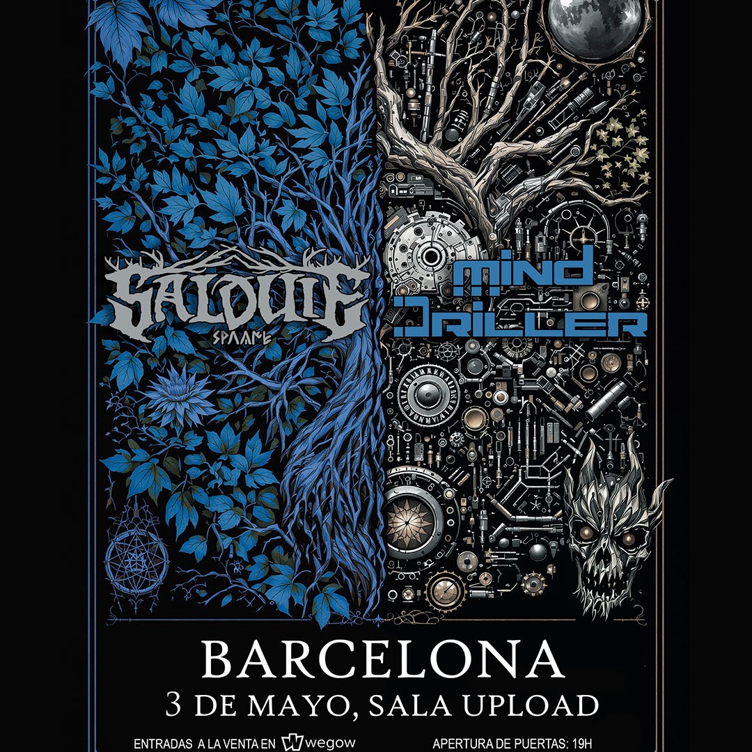 Fotografía promocional de Salduie + Mind Driller en Barcelona