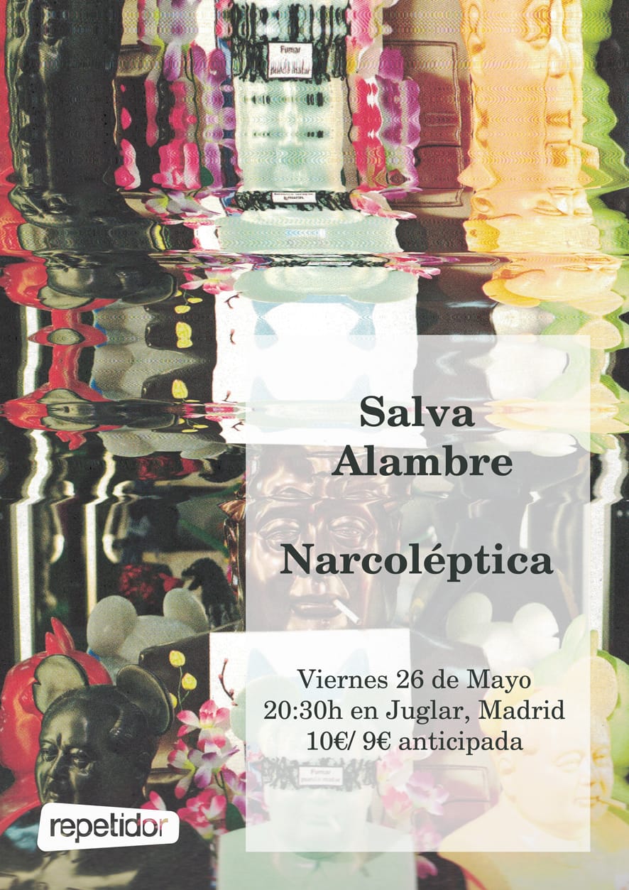 Fotografía promocional de SALVA ALAMBRE y NARCOLÉPTICA en Juglar