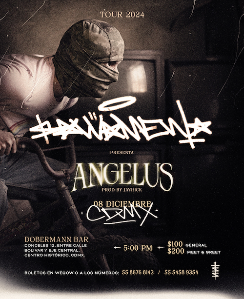 Fotografía promocional de Salvamento en CDMX  presentando : ANGELUS