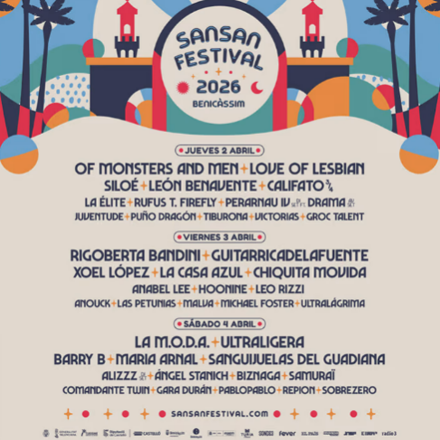 Fotografía promocional de Sansan Festival 2026
