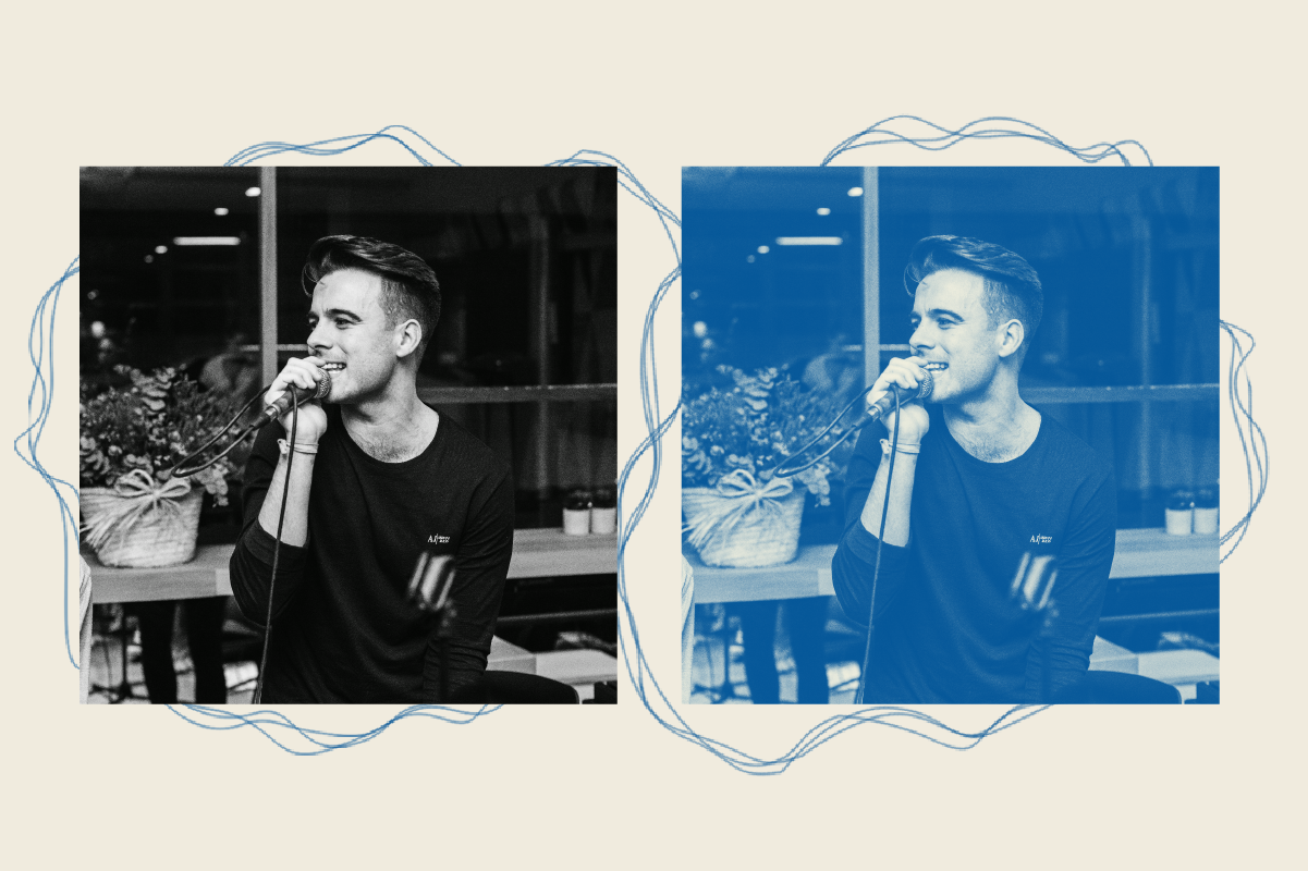 Fotografía promocional de Santi Pidal en #LaRe-Movida