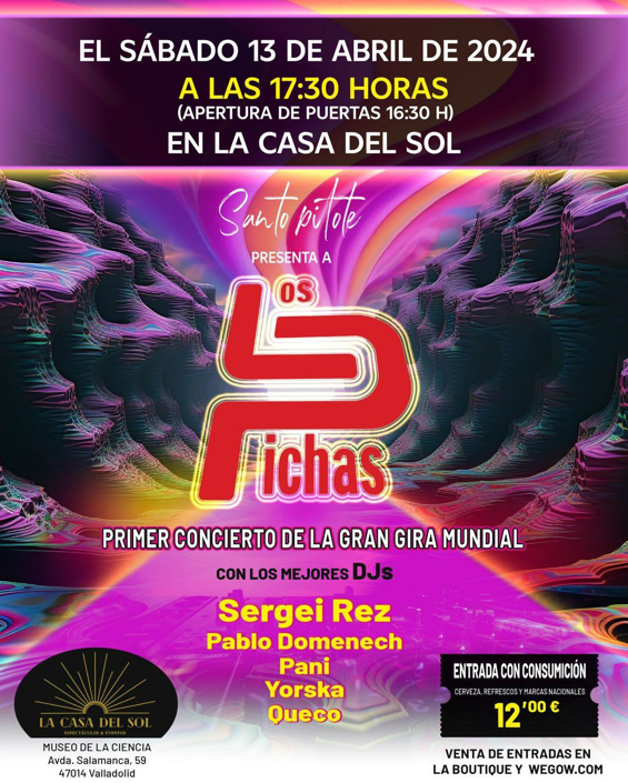 Fotografía promocional de LOS PICHAS x Santo Pitote