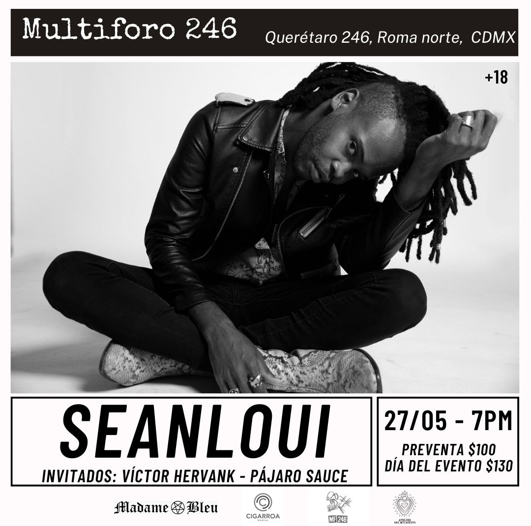 Fotografía promocional de SeanLoui en CDMX