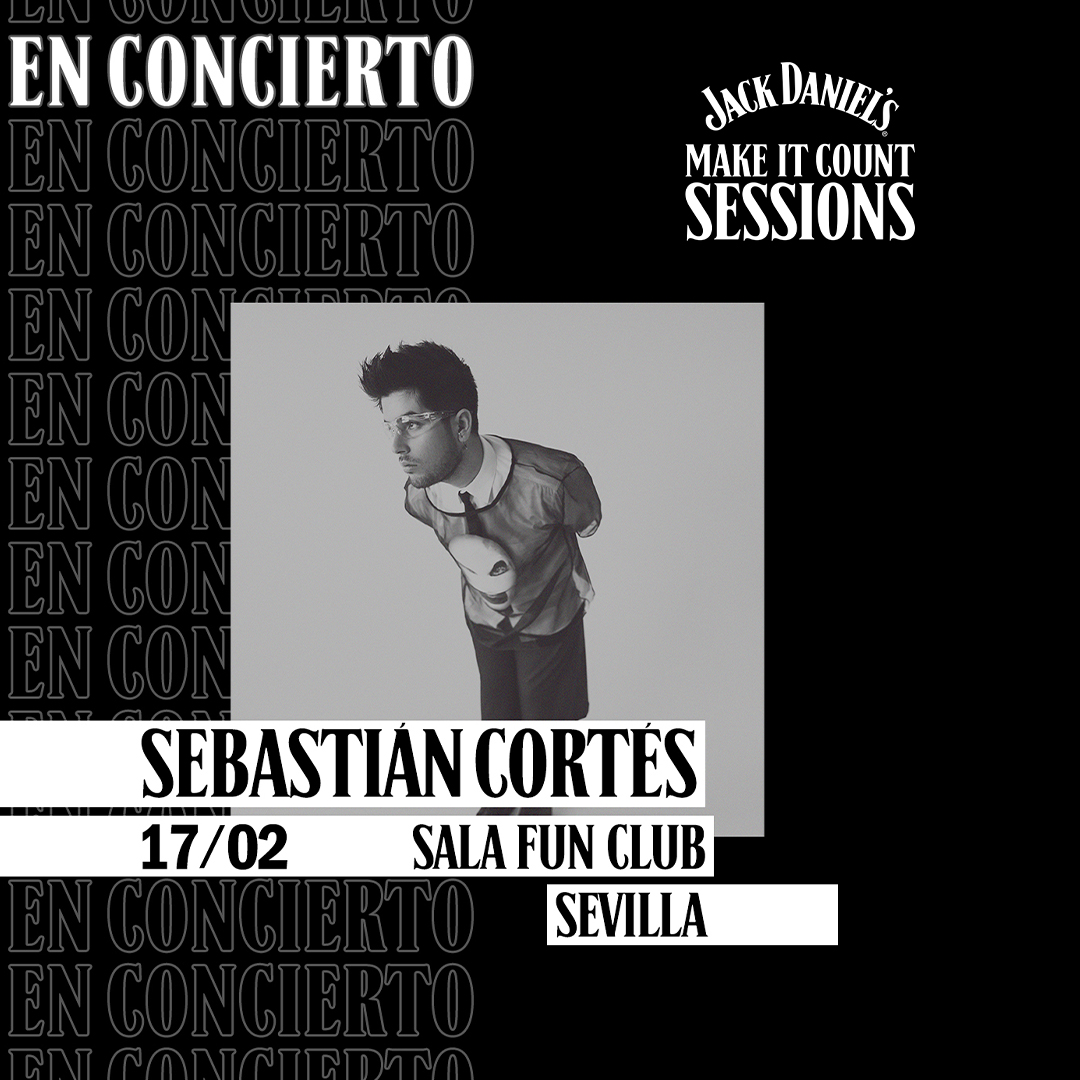Promofoto von Sebastián Cortés en Sevilla.