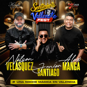 Fotografía promocional de Sentimiento Vallenato Fest
