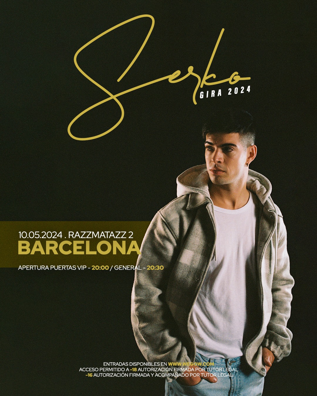 Fotografía promocional de Serko en Barcelona
