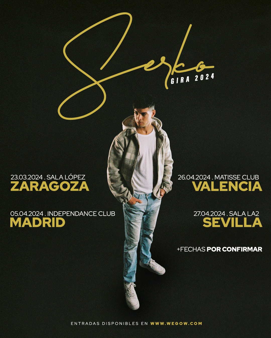 Fotografía promocional de Serko en Madrid