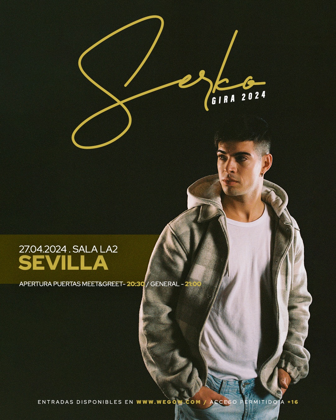 Fotografía promocional de Serko en Sevilla