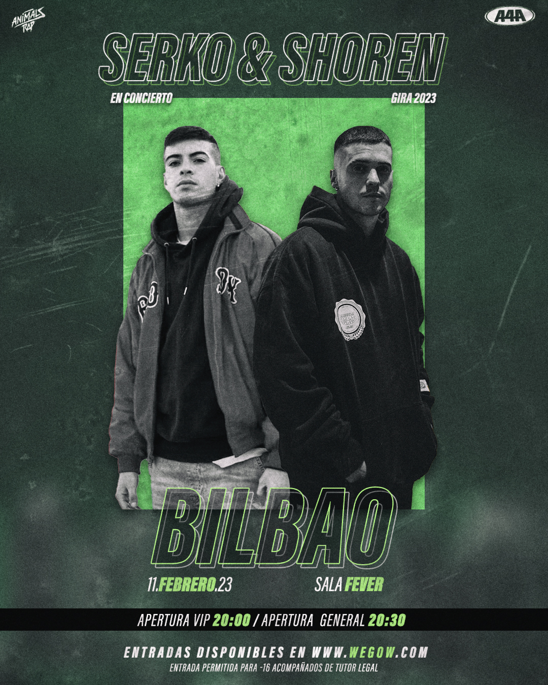 Fotografía promocional de Serko y Shoren Bilbao - Sala Fever