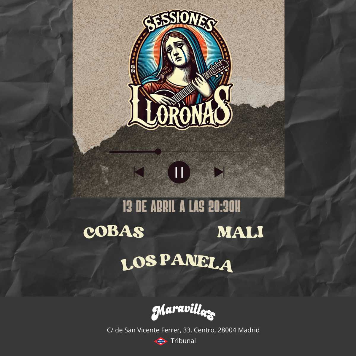 Fotografía promocional de Sesiones Lloronas vol. 7