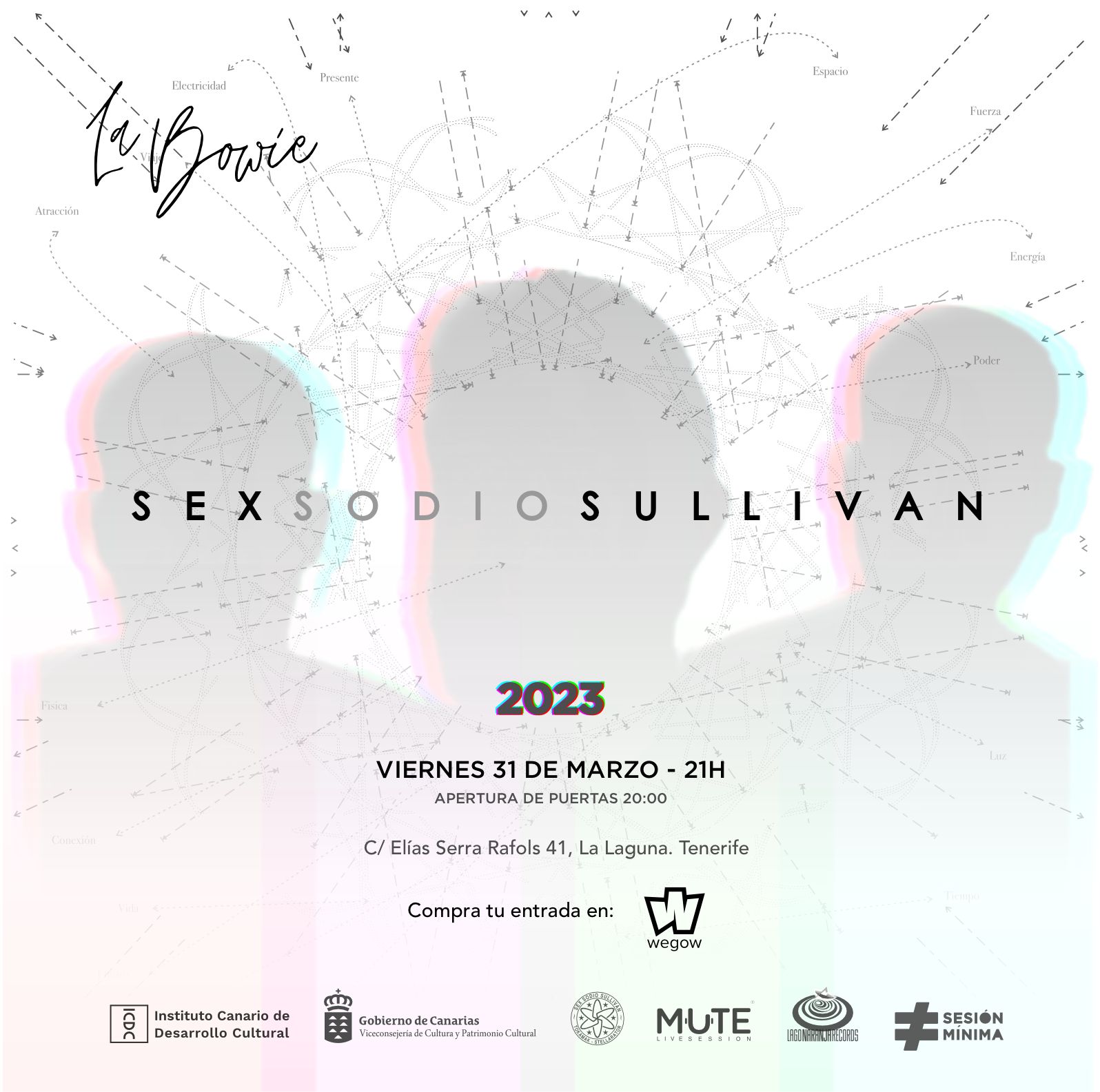 Fotografía promocional de Sex Sodio Sullivan en Tenerife