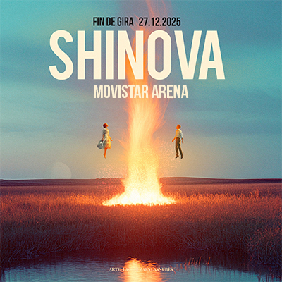 Fotografía promocional de Shinova en Madrid (Movistar Arena) | Concierto Fin de Gira