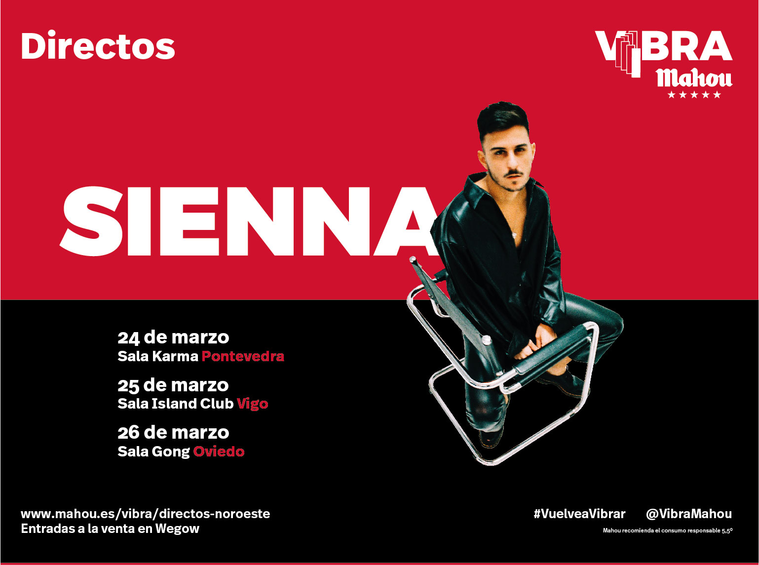 Fotografía promocional de Sienna en Oviedo