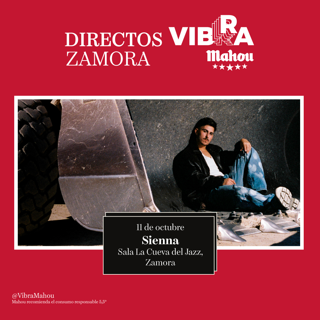 Fotografía promocional de Sienna en Zamora #DirectosVibraMahou