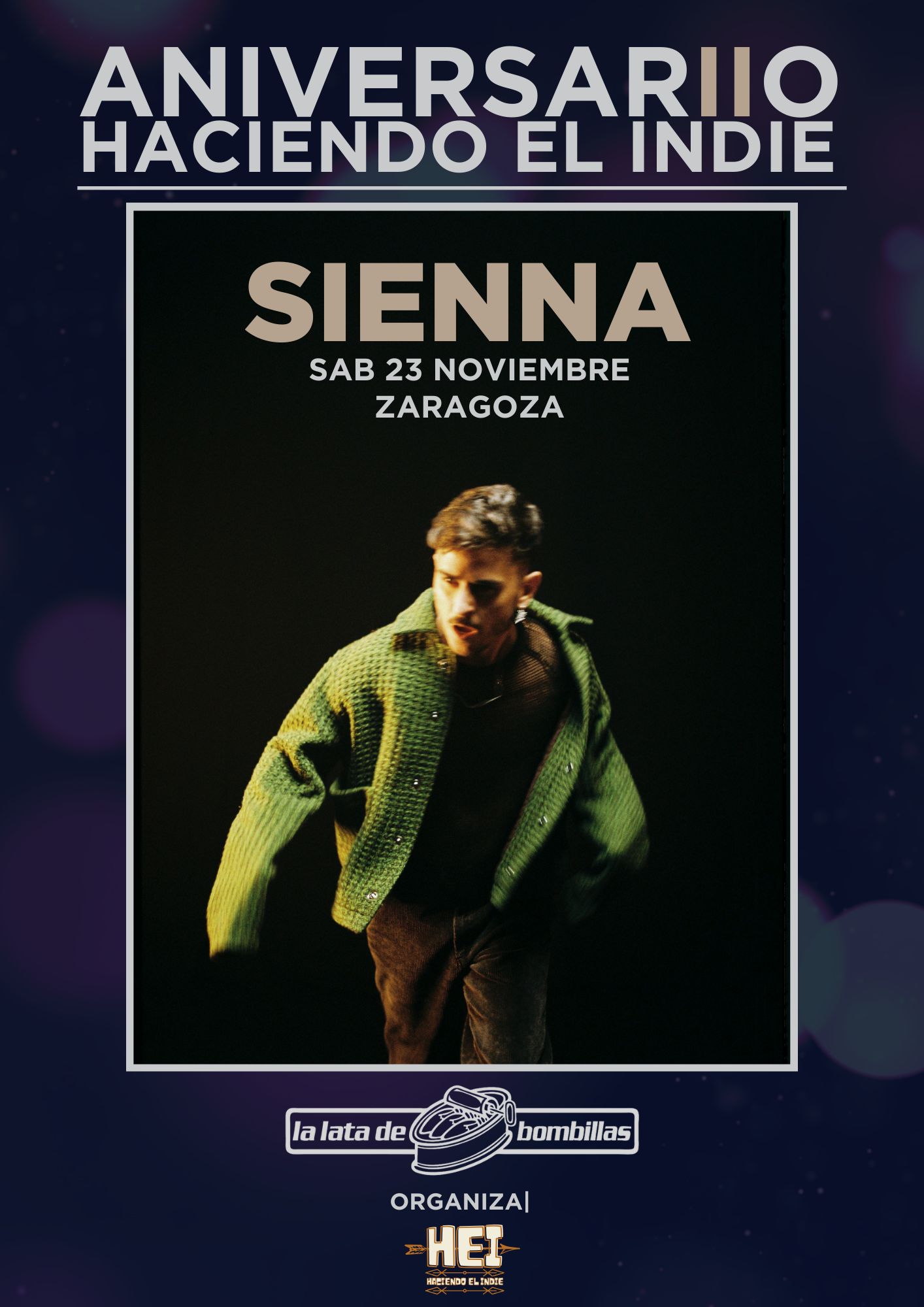 Fotografía promocional de Sienna Zaragoza