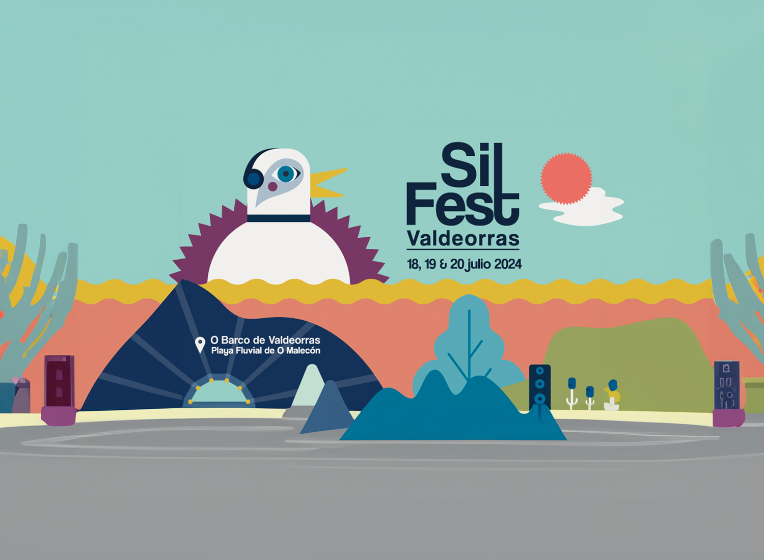 Fotografía promocional de SilFest Valdeorras 2024