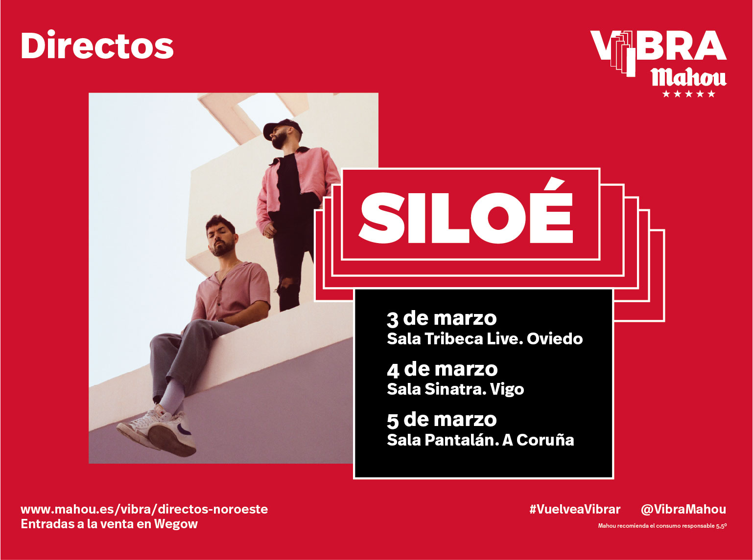 Fotografía promocional de Siloé en Vigo