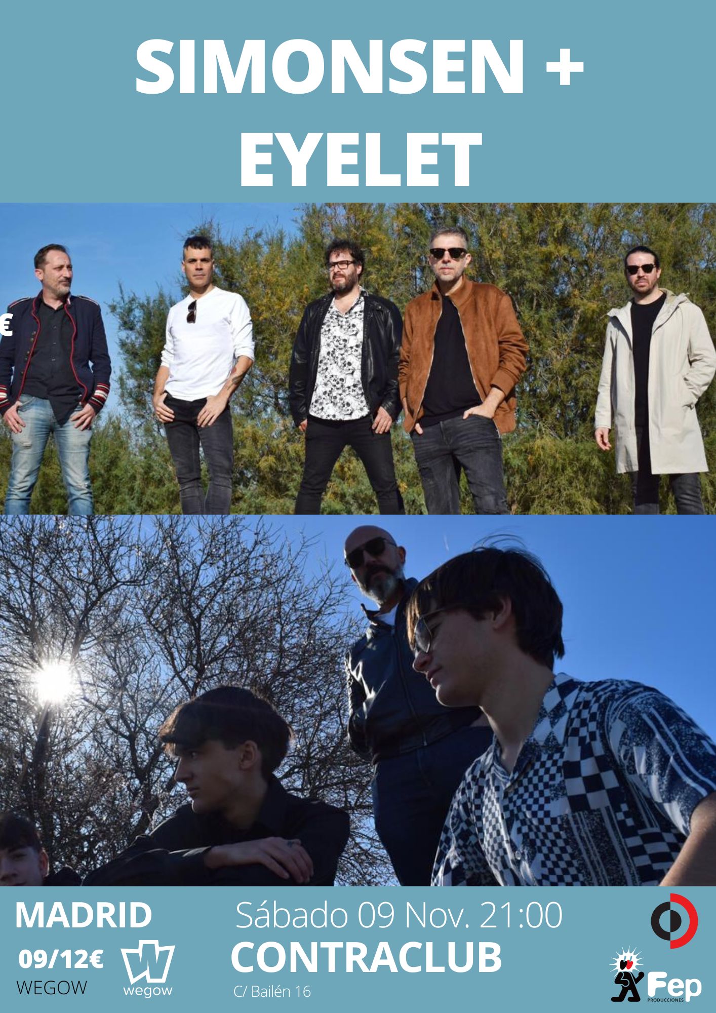 Fotografía promocional de SIMONSEN + EYELET Contraclub, Madrid