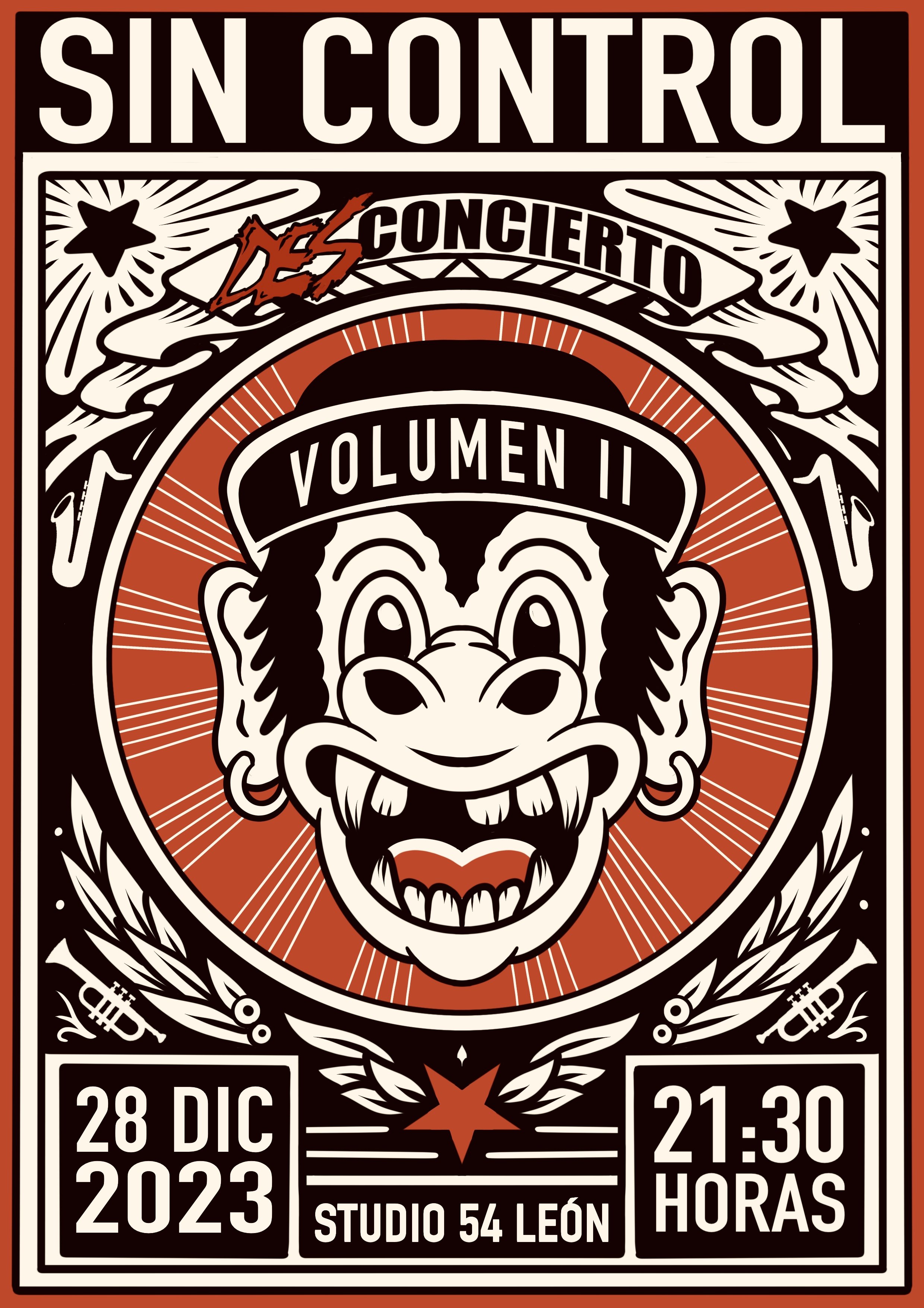 Fotografía promocional de Sin Control - Desconcierto Vol. II